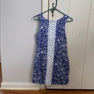 Target by Lily Pulitzer Blue and White Dress